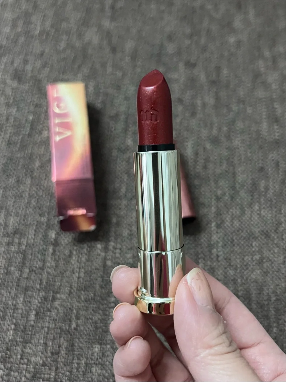 URBAN DECAY Vice Lipstick HEAT Metallized Full Size Aug sale